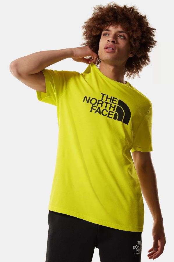 Camiseta de la marca The North Face Amarillo