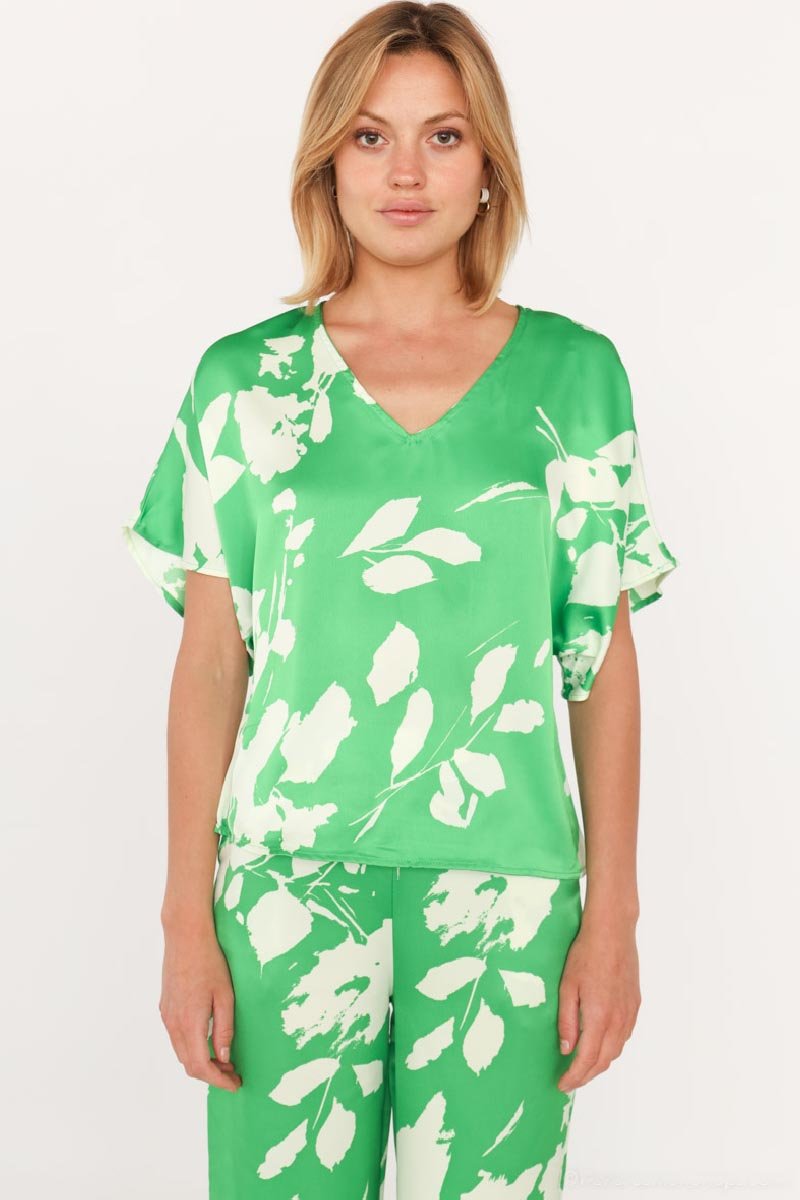 Camisa de la marca Elli White Verde