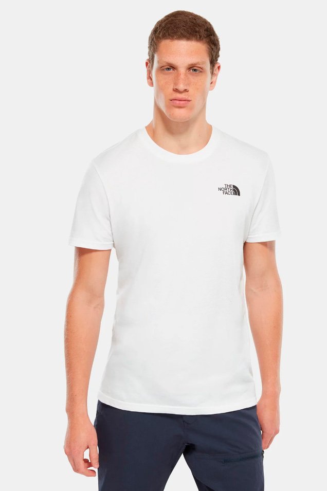 Camiseta de la marca The North Face Blanco